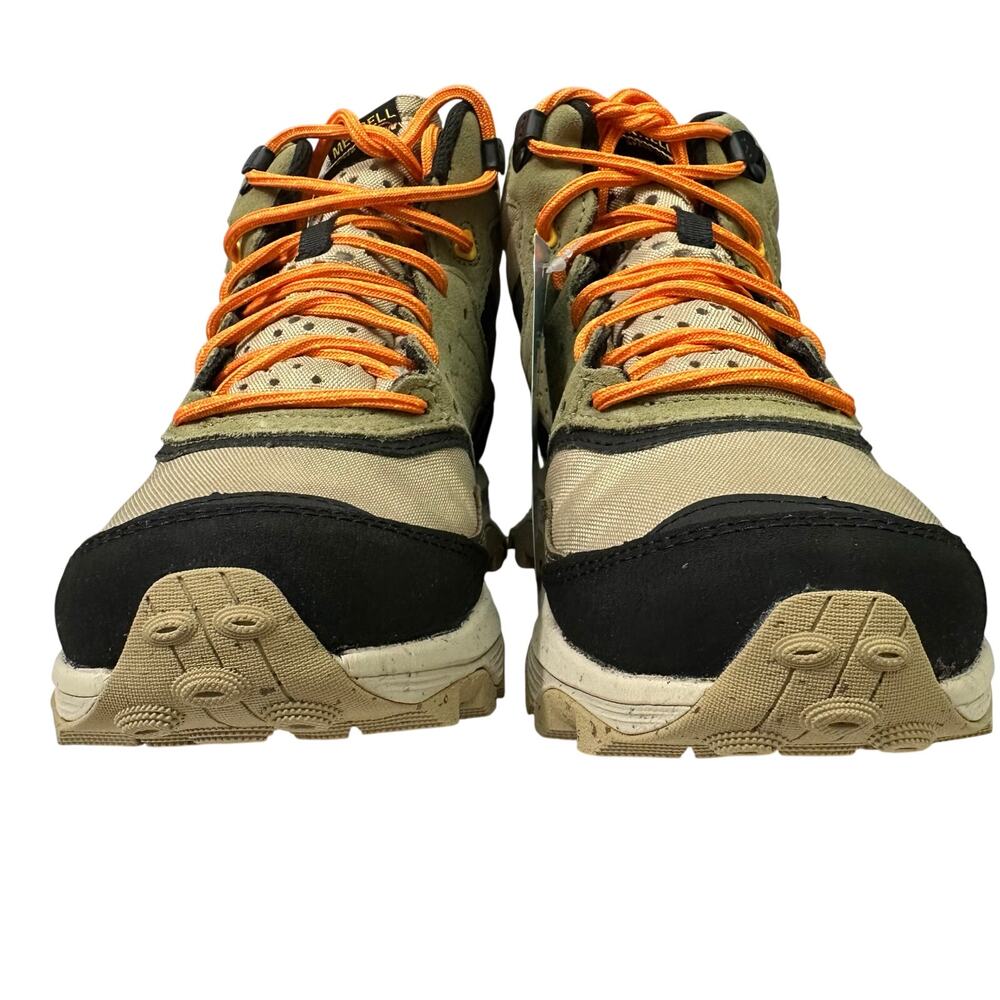 Merrell Men's 7 Medium Waterproof Suede Mid Hiking Shoes - Speed Solo - Gorpcore